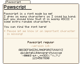 Pawscript